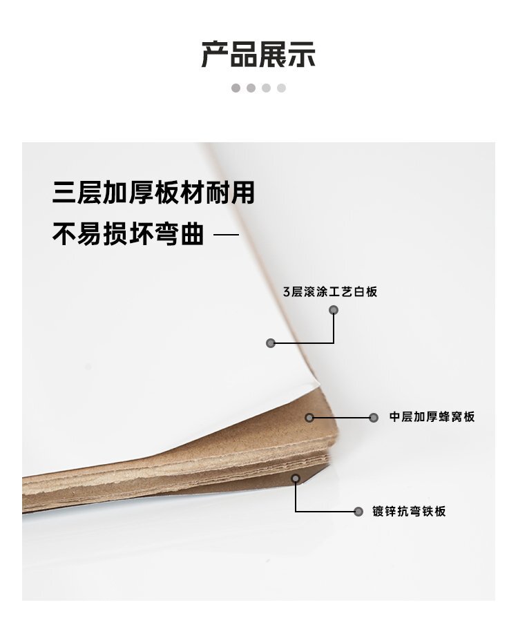 M94辦公教學(xué)H型雙面移動支架白板-移動白板-磁性白板產(chǎn)品細節(jié)展示